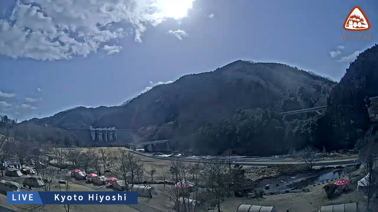 Kyoto, Nantan, Hiyoshi Dam ( 京都・南丹・日吉ダム ) Live Cam - Hiyoshichonaka, Nantan, Kyoto, Kyōto, Kansai, Japan
