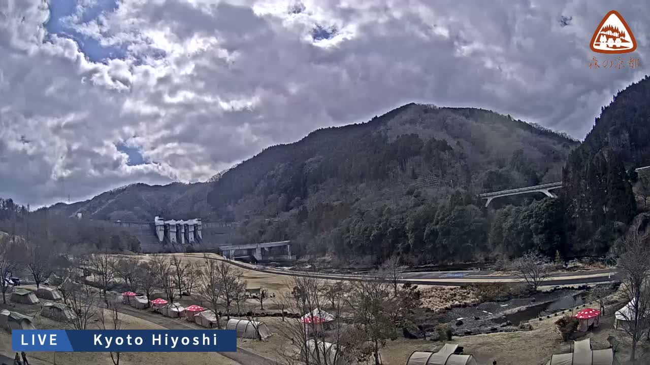 Kyoto, Nantan, Hiyoshi Dam ( 京都・南丹・日吉ダム ) Live Cam - Hiyoshichonaka, Nantan, Kyoto, Kyōto, Kansai, Japan