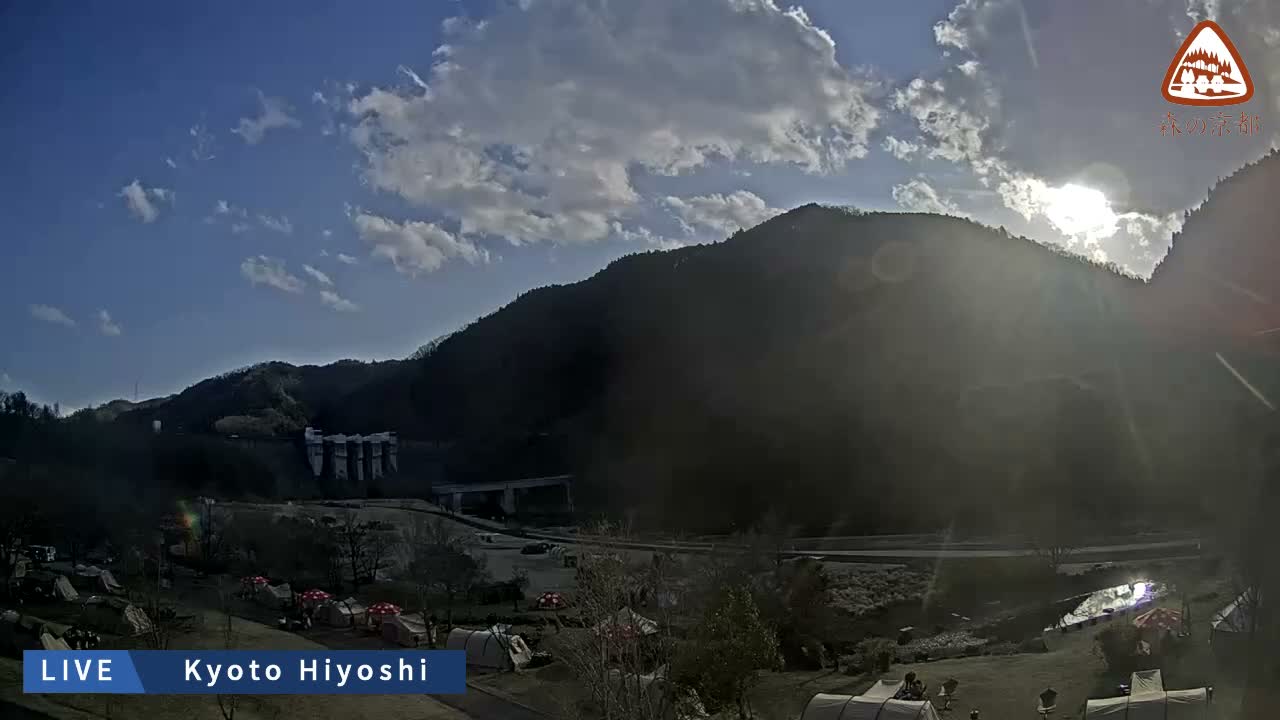 Kyoto, Nantan, Hiyoshi Dam ( 京都・南丹・日吉ダム ) Live Cam - Hiyoshichonaka, Nantan, Kyoto, Kyōto, Kansai, Japan