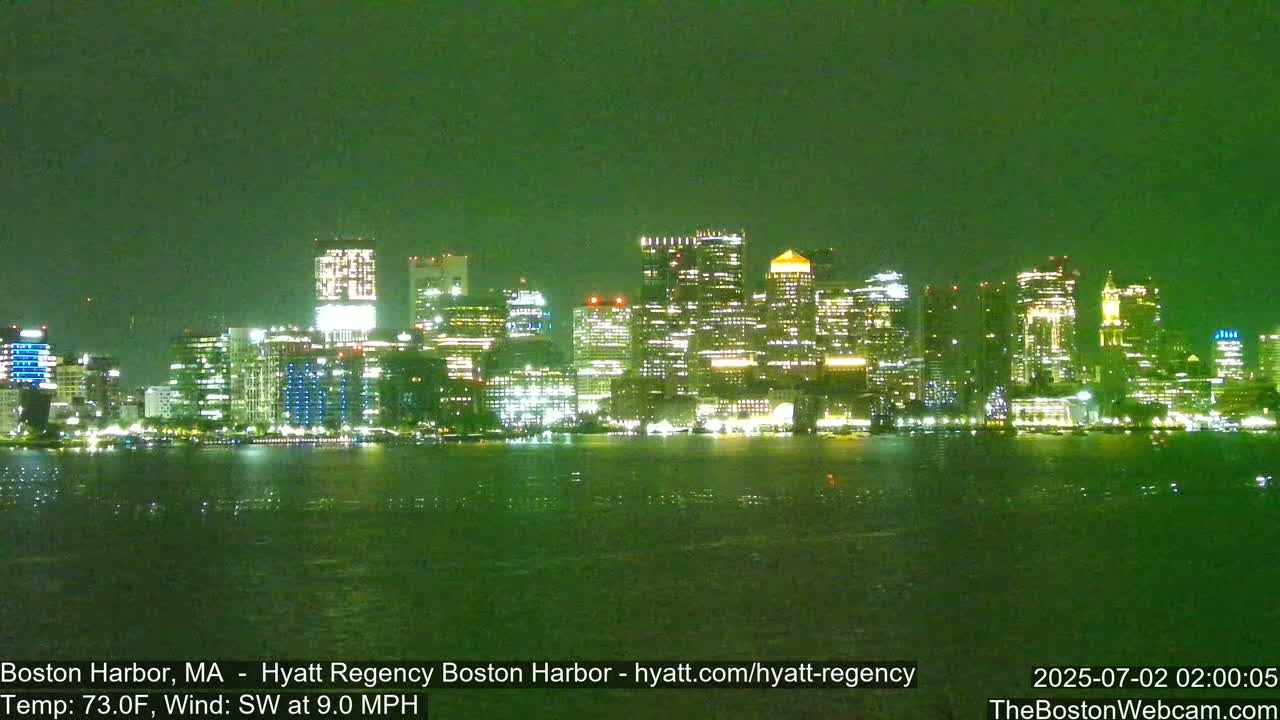 Boston Harbor, Massachusetts  Live Cam - Boston, Massachusetts, USA