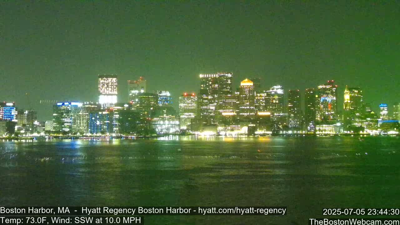 Boston Harbor, Massachusetts  Live Cam - Boston, Massachusetts, USA
