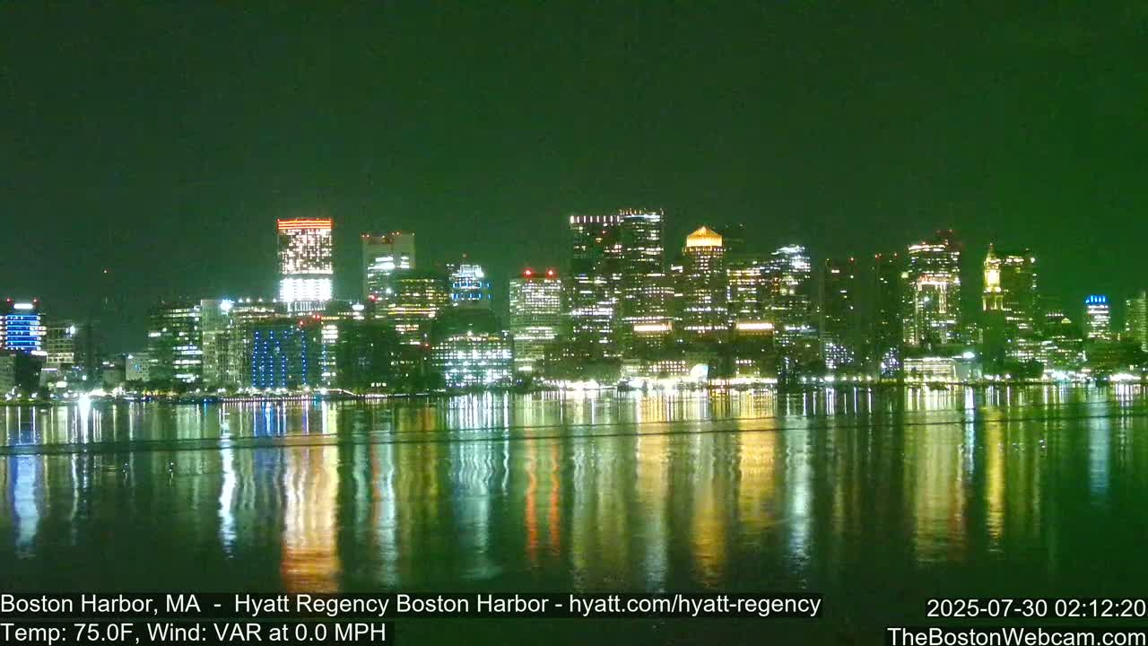 Boston Harbor, Massachusetts  Live Cam - Boston, Massachusetts, USA
