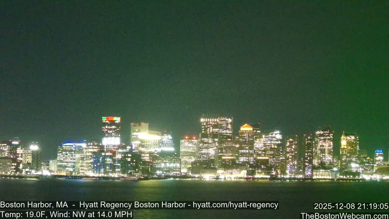 Boston Harbor, Massachusetts  Live Cam - Boston, Massachusetts, USA