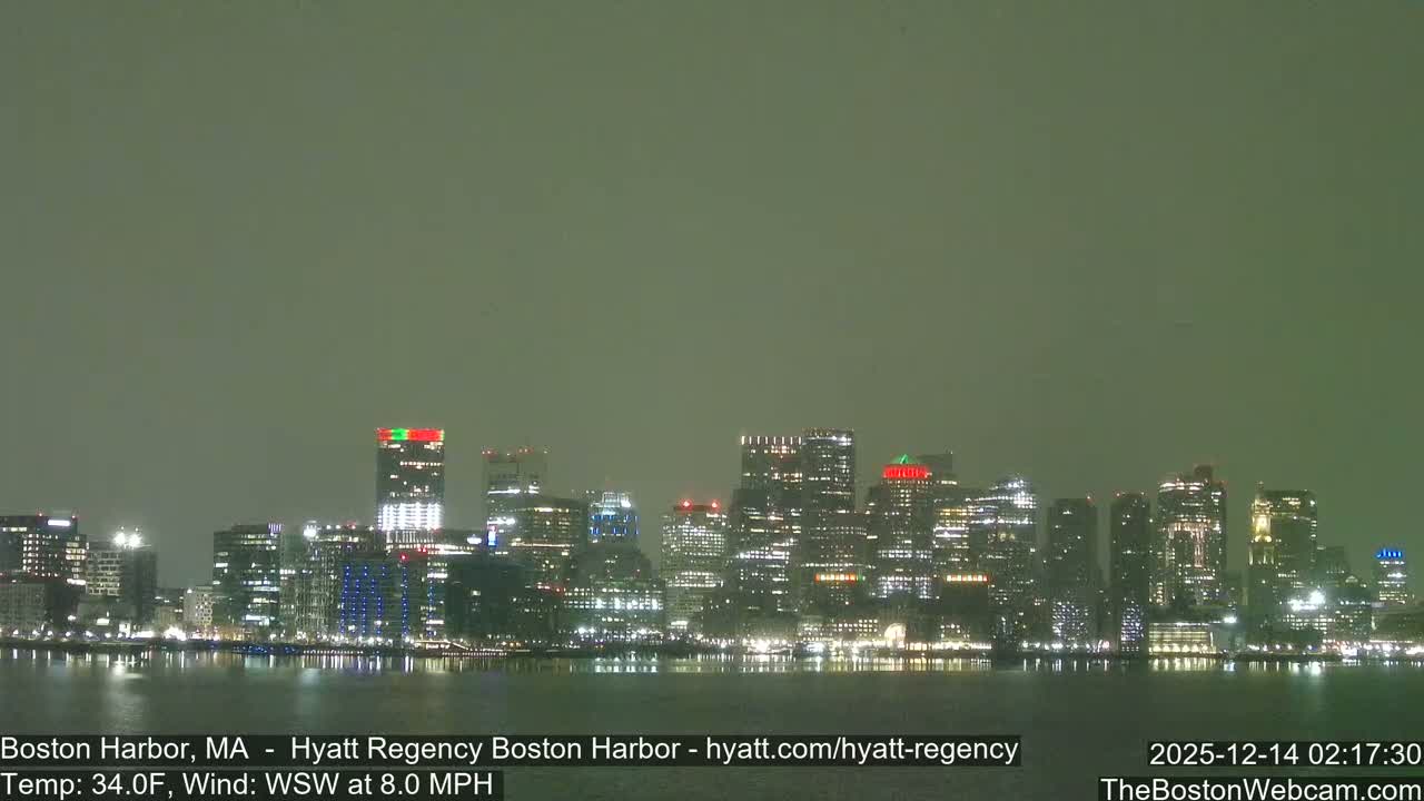 Boston Harbor, Massachusetts  Live Cam - Boston, Massachusetts, USA