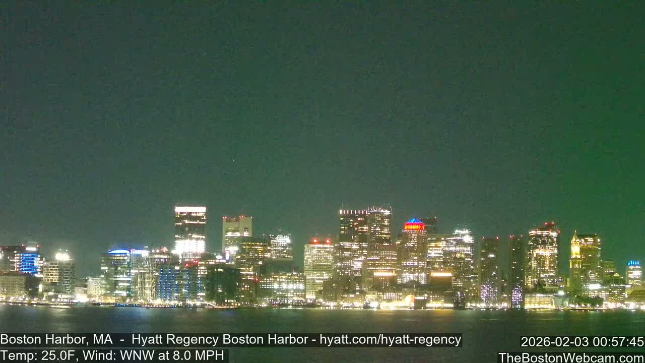 Boston Harbor, Massachusetts  Live Cam - Boston, Massachusetts, USA