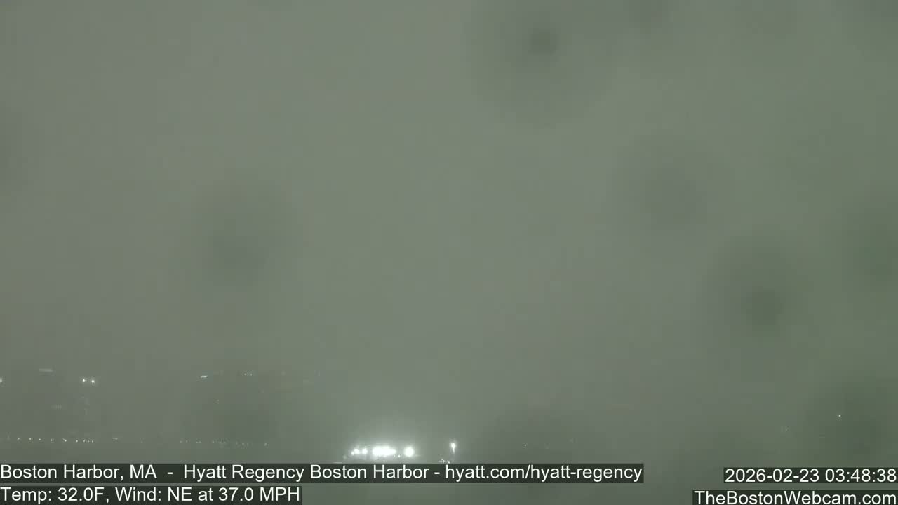 Boston Harbor, Massachusetts  Live Cam - Boston, Massachusetts, USA
