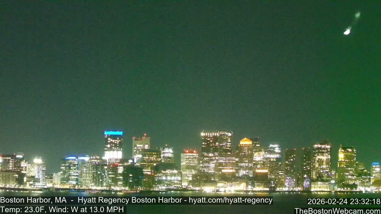 Boston Harbor, Massachusetts  Live Cam - Boston, Massachusetts, USA