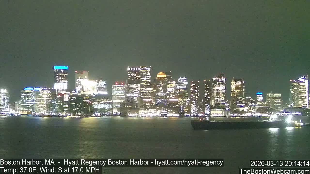 Boston Harbor, Massachusetts  Live Cam - Boston, Massachusetts, USA