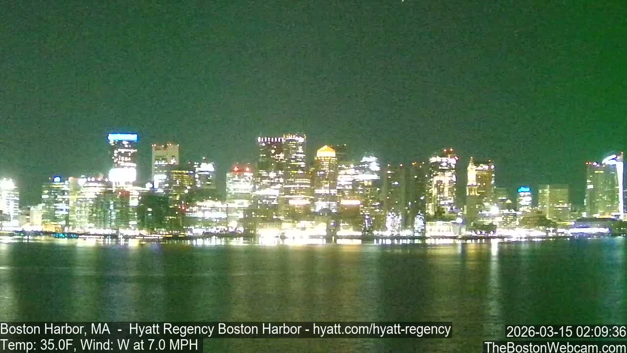 Boston Harbor, Massachusetts  Live Cam - Boston, Massachusetts, USA