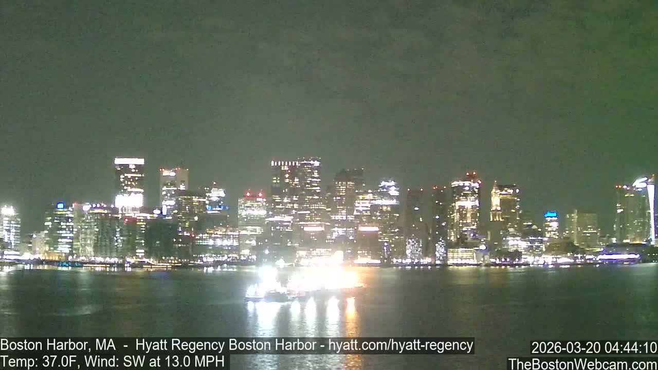 Boston Harbor, Massachusetts  Live Cam - Boston, Massachusetts, USA