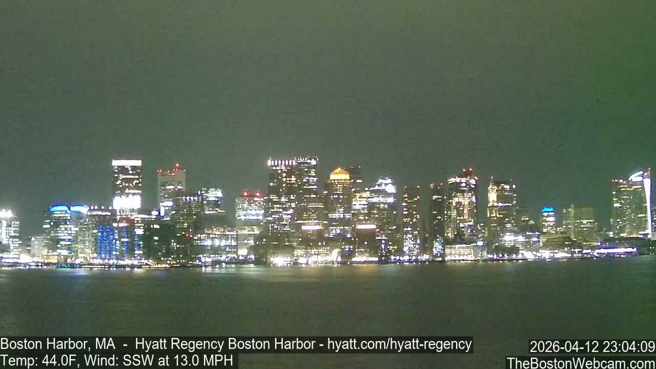 Boston Harbor, Massachusetts  Live Cam - Boston, Massachusetts, USA
