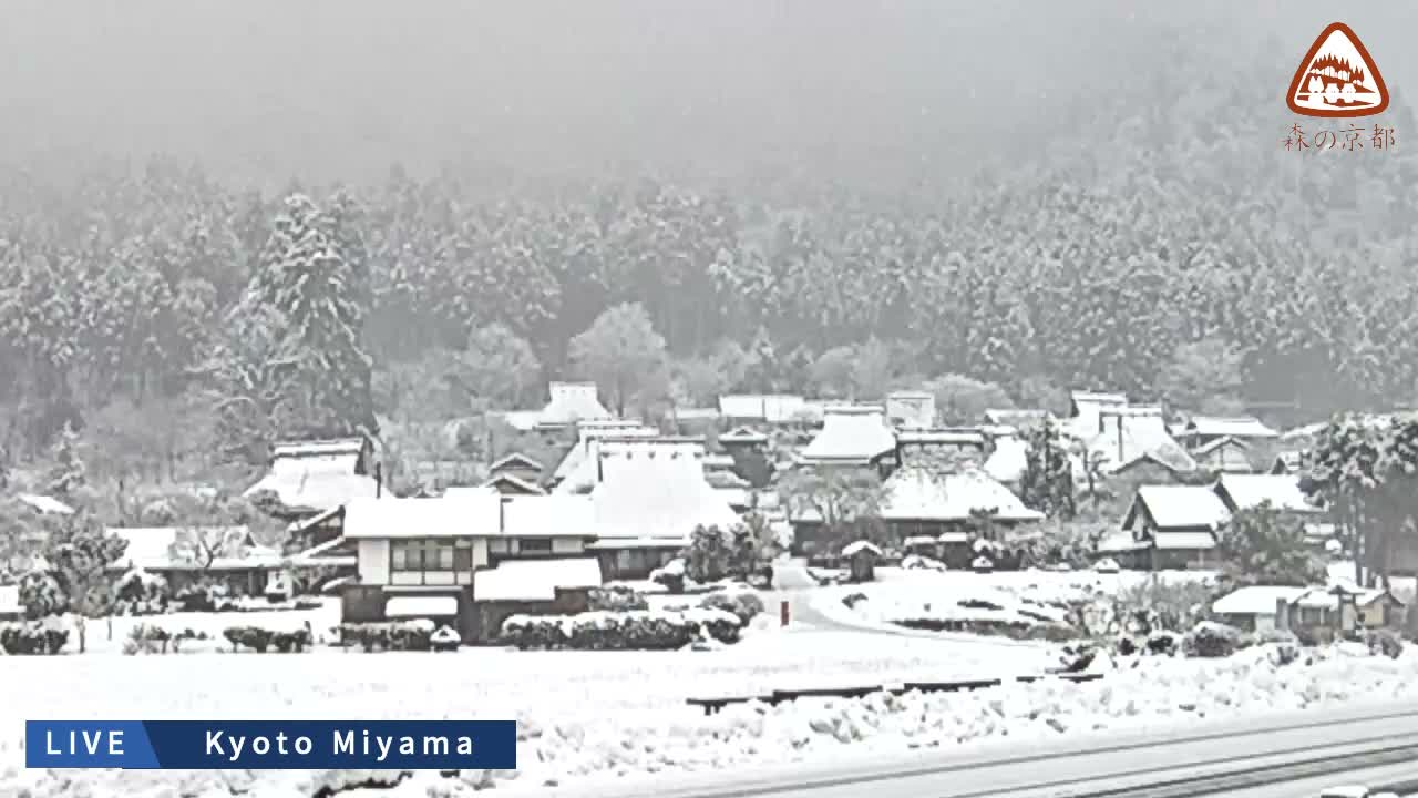 Kyoto, Nantan, Miyamachokita Miyama Thatched Kayabuki Village ( 京都・南丹・美山町北 美山かやぶきの里 ) Live Cam - Choda, Miyamachokita, Nantan, Kyoto, Kyōto, Kansai, Japan 