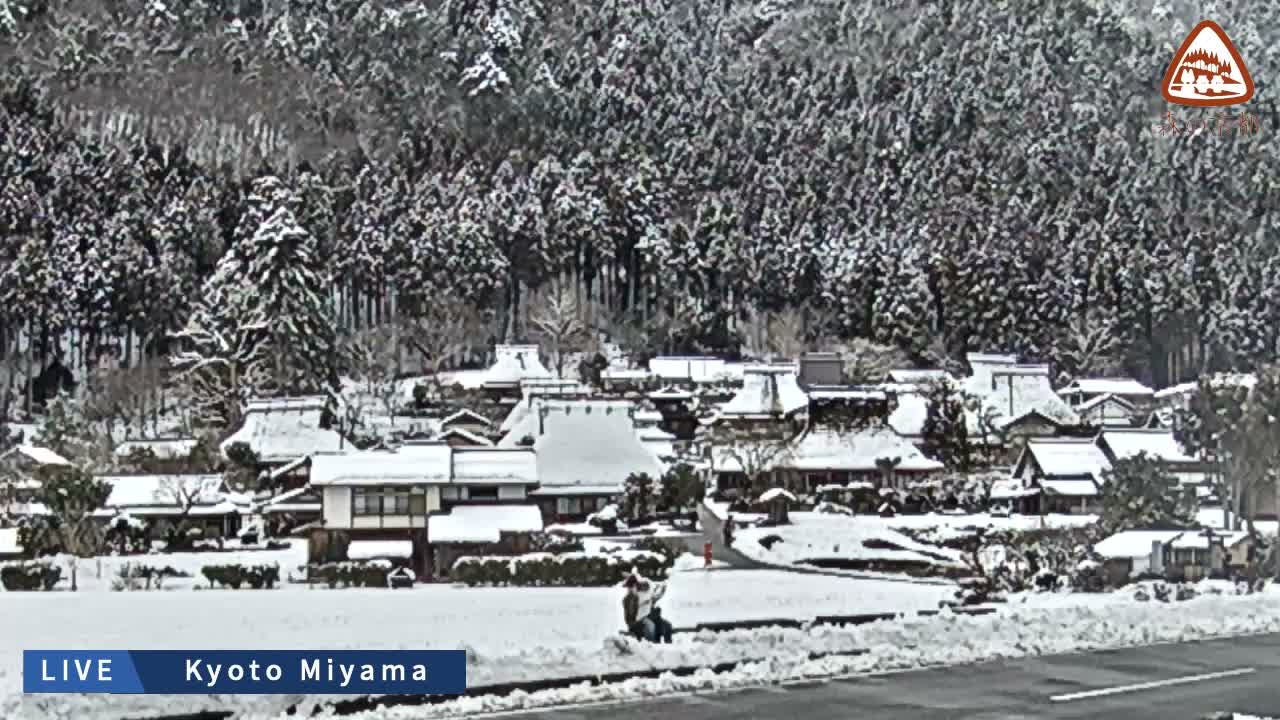 Kyoto, Nantan, Miyamachokita Miyama Thatched Kayabuki Village ( 京都・南丹・美山町北 美山かやぶきの里 ) Live Cam - Choda, Miyamachokita, Nantan, Kyoto, Kyōto, Kansai, Japan 