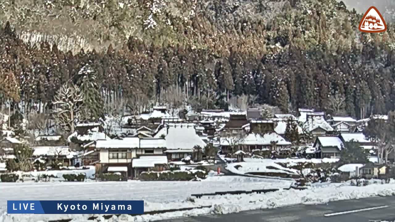 Kyoto, Nantan, Miyamachokita Miyama Thatched Kayabuki Village ( 京都・南丹・美山町北 美山かやぶきの里 ) Live Cam - Choda, Miyamachokita, Nantan, Kyoto, Kyōto, Kansai, Japan 
