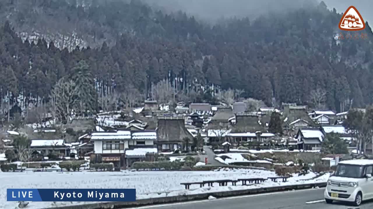 Kyoto, Nantan, Miyamachokita Miyama Thatched Kayabuki Village ( 京都・南丹・美山町北 美山かやぶきの里 ) Live Cam - Choda, Miyamachokita, Nantan, Kyoto, Kyōto, Kansai, Japan 