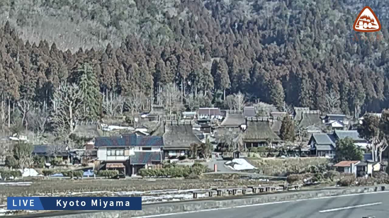 Kyoto, Nantan, Miyamachokita Miyama Thatched Kayabuki Village ( 京都・南丹・美山町北 美山かやぶきの里 ) Live Cam - Choda, Miyamachokita, Nantan, Kyoto, Kyōto, Kansai, Japan 