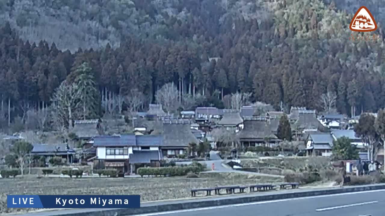 Kyoto, Nantan, Miyamachokita Miyama Thatched Kayabuki Village ( 京都・南丹・美山町北 美山かやぶきの里 ) Live Cam - Choda, Miyamachokita, Nantan, Kyoto, Kyōto, Kansai, Japan 