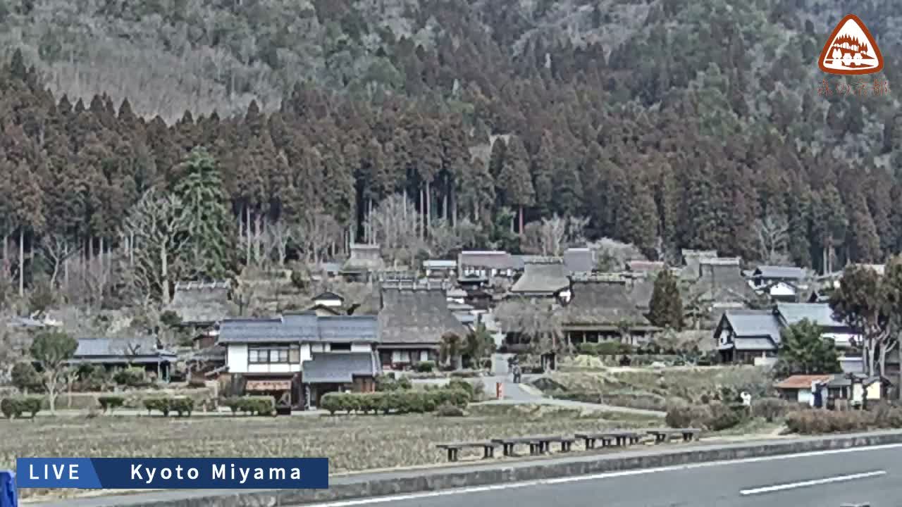 Kyoto, Nantan, Miyamachokita Miyama Thatched Kayabuki Village ( 京都・南丹・美山町北 美山かやぶきの里 ) Live Cam - Choda, Miyamachokita, Nantan, Kyoto, Kyōto, Kansai, Japan 