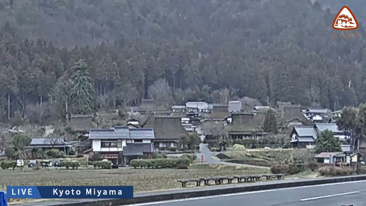 Kyoto, Nantan, Miyamachokita Miyama Thatched Kayabuki Village ( 京都・南丹・美山町北 美山かやぶきの里 ) Live Cam - Choda, Miyamachokita, Nantan, Kyoto, Kyōto, Kansai, Japan 