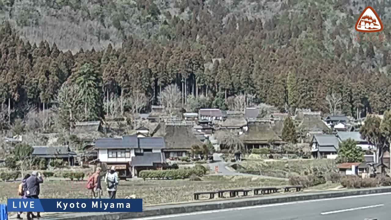 Kyoto, Nantan, Miyamachokita Miyama Thatched Kayabuki Village ( 京都・南丹・美山町北 美山かやぶきの里 ) Live Cam - Choda, Miyamachokita, Nantan, Kyoto, Kyōto, Kansai, Japan 