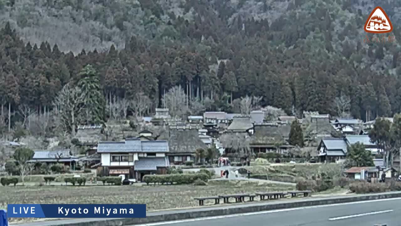 Kyoto, Nantan, Miyamachokita Miyama Thatched Kayabuki Village ( 京都・南丹・美山町北 美山かやぶきの里 ) Live Cam - Choda, Miyamachokita, Nantan, Kyoto, Kyōto, Kansai, Japan 