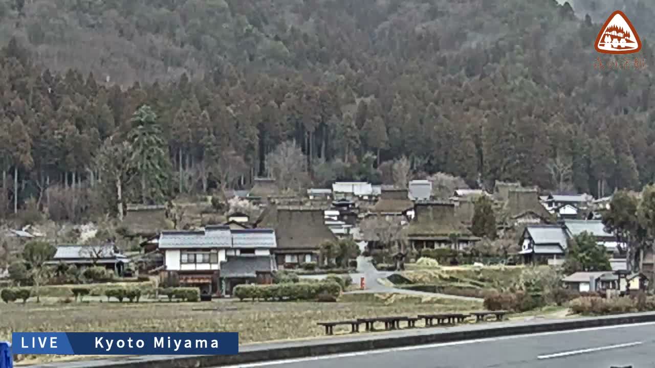 Kyoto, Nantan, Miyamachokita Miyama Thatched Kayabuki Village ( 京都・南丹・美山町北 美山かやぶきの里 ) Live Cam - Choda, Miyamachokita, Nantan, Kyoto, Kyōto, Kansai, Japan 
