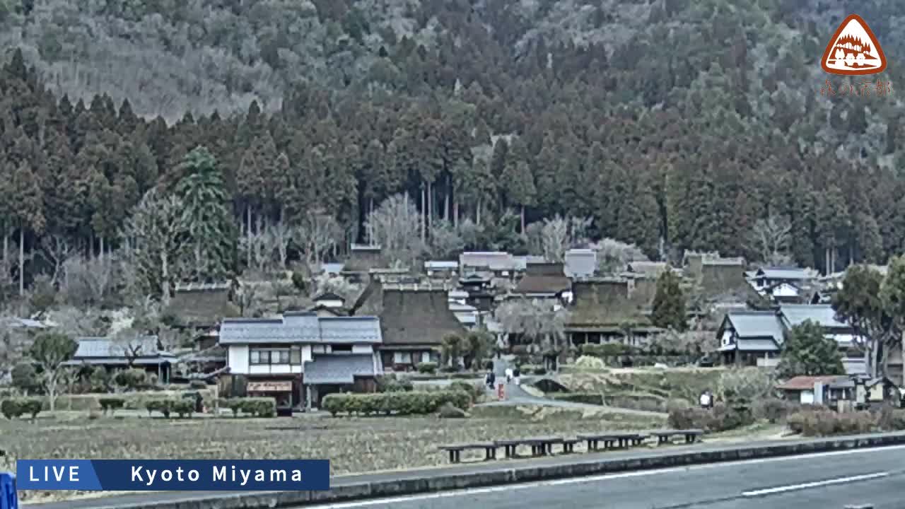 Kyoto, Nantan, Miyamachokita Miyama Thatched Kayabuki Village ( 京都・南丹・美山町北 美山かやぶきの里 ) Live Cam - Choda, Miyamachokita, Nantan, Kyoto, Kyōto, Kansai, Japan 