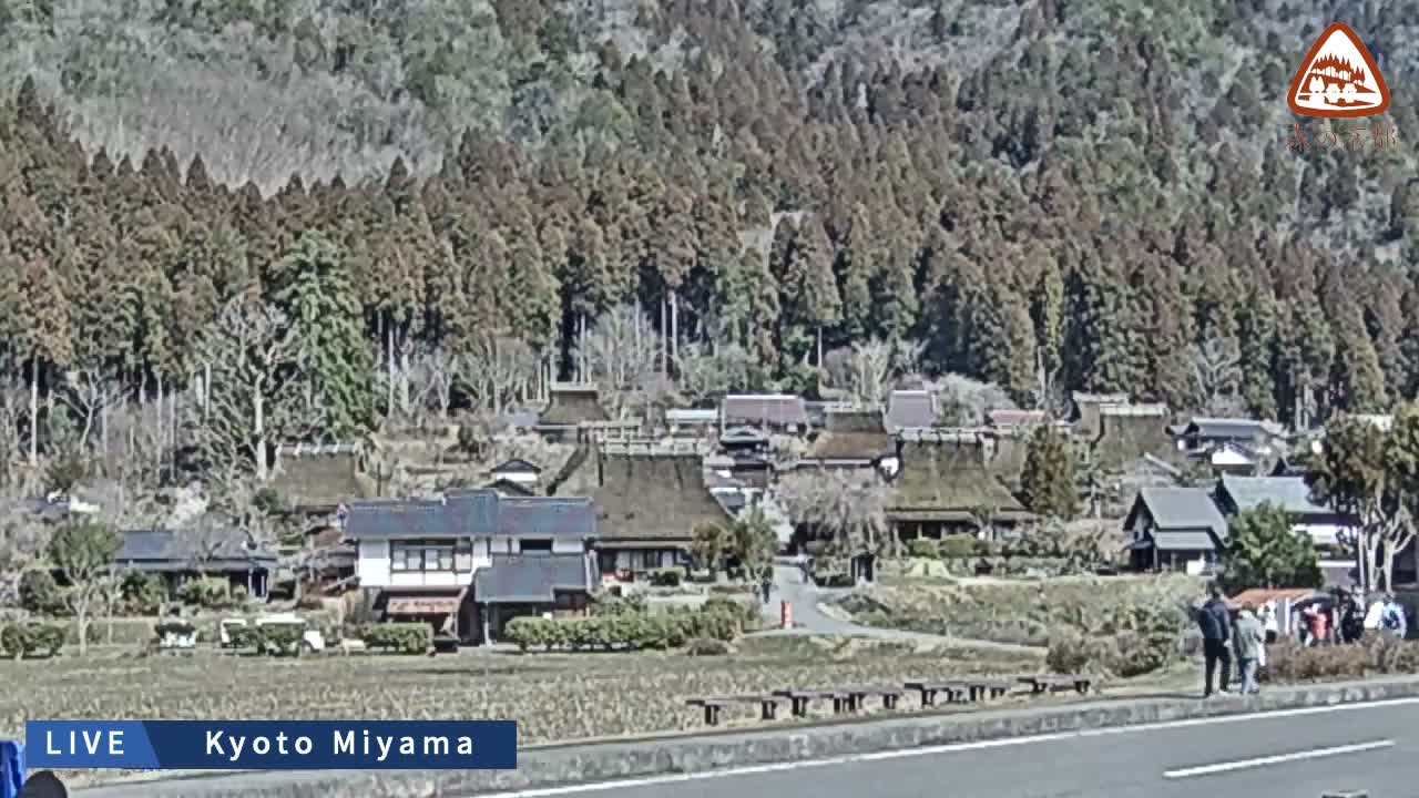 Kyoto, Nantan, Miyamachokita Miyama Thatched Kayabuki Village ( 京都・南丹・美山町北 美山かやぶきの里 ) Live Cam - Choda, Miyamachokita, Nantan, Kyoto, Kyōto, Kansai, Japan 