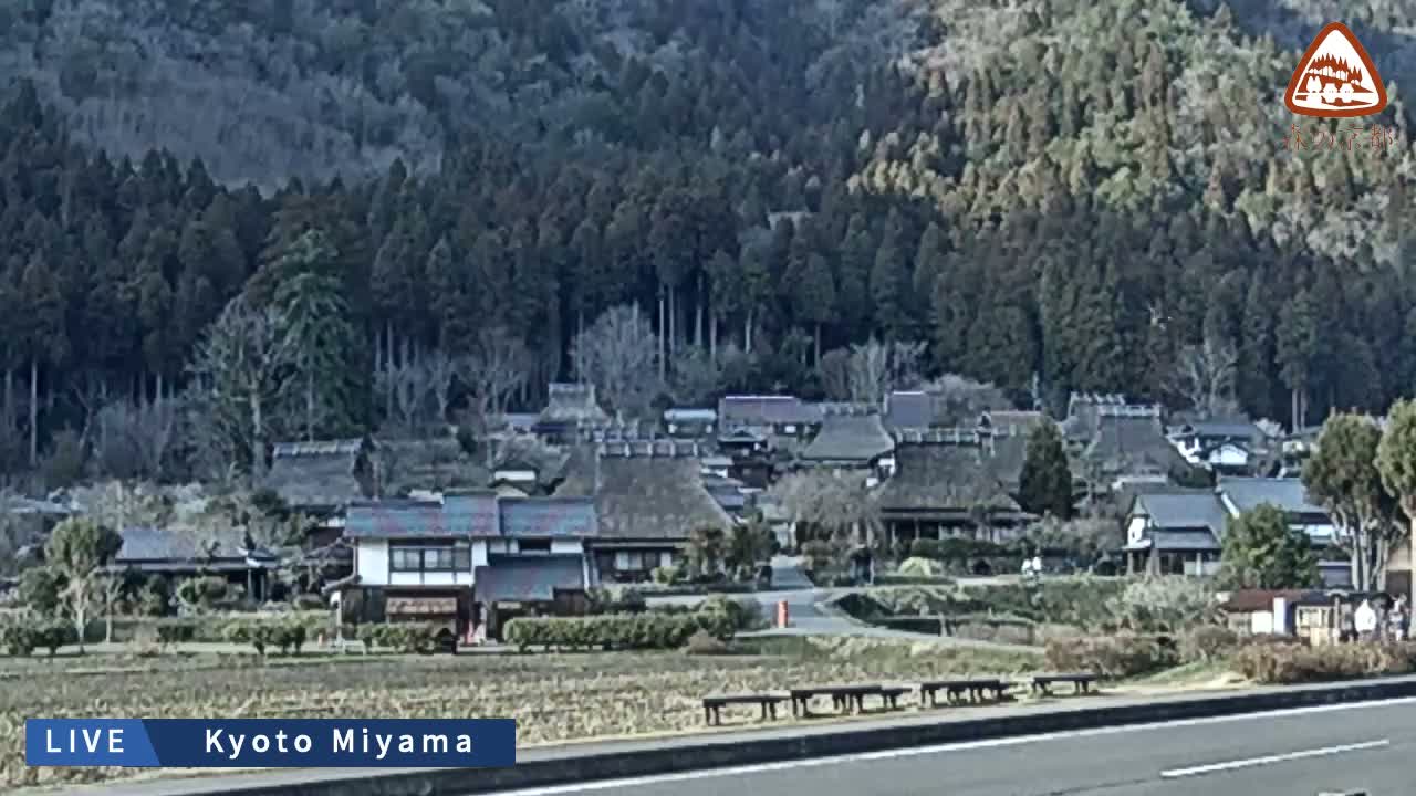 Kyoto, Nantan, Miyamachokita Miyama Thatched Kayabuki Village ( 京都・南丹・美山町北 美山かやぶきの里 ) Live Cam - Choda, Miyamachokita, Nantan, Kyoto, Kyōto, Kansai, Japan 