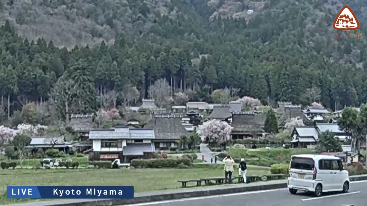 Kyoto, Nantan, Miyamachokita Miyama Thatched Kayabuki Village ( 京都・南丹・美山町北 美山かやぶきの里 ) Live Cam - Choda, Miyamachokita, Nantan, Kyoto, Kyōto, Kansai, Japan 
