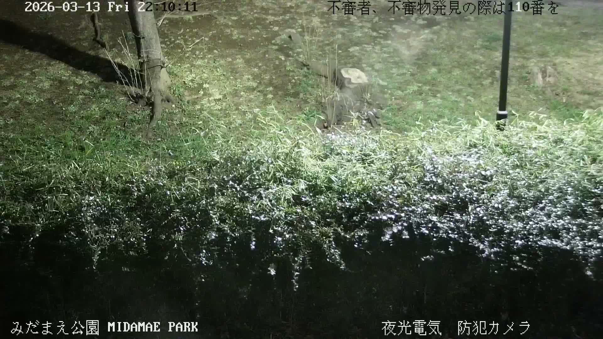 Tokyo, Yazaike, Adachi Kuritsu Midamae Park towards South ( 東京・谷在家・足立区立御大前公園南方面 ) Live Cam - 1 Chome, Yazaike, Adachi-ku, Tokyo, Kanto, Honshu, Japan