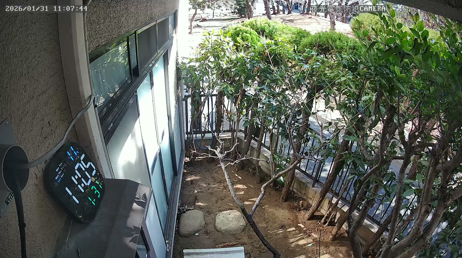 Tokyo, Yazaike, Adachi Kuritsu Midamae Park from Indoor ( 東京・谷在家・足立区立御大前公園東方向 ) Live Cam - 1 Chome, Yazaike, Adachi-ku, Tokyo, Kanto, Honshu, Japan