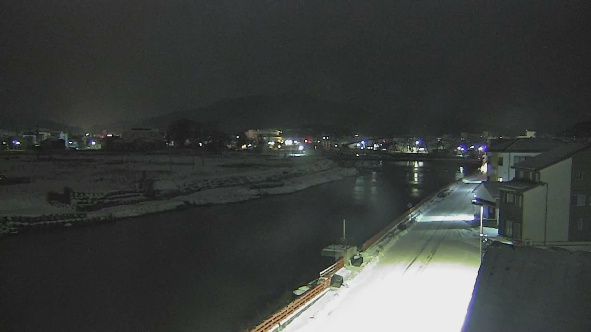 Ishikawa, Wajima City towards South&East View & Kawaharata River ( 石川県輪島市、南側の景色と川原田川方面 ) PTZ Live Cam  - Shimomachi, Fugeshimachi, Wajima, Ishikawa, Chūbu, Honshu, Japan