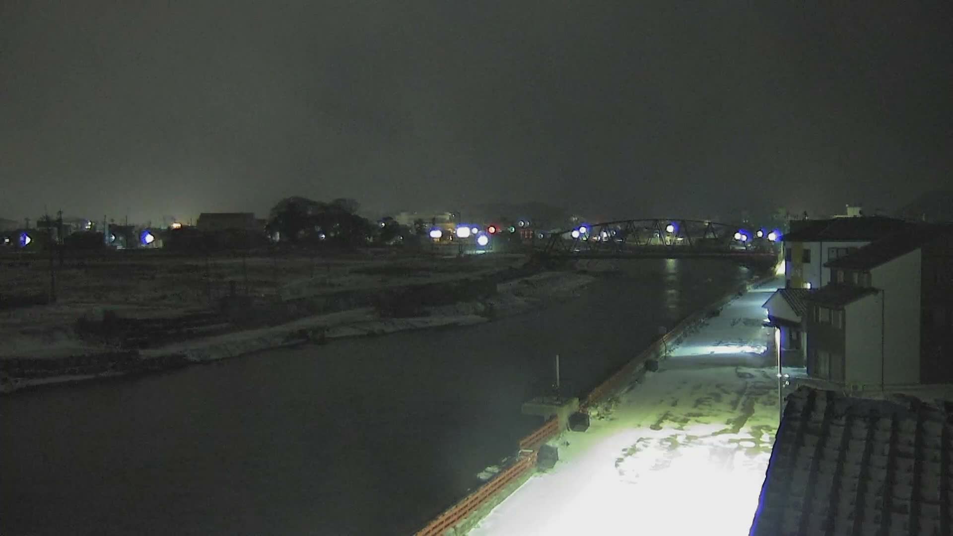 Ishikawa, Wajima City towards South&East View & Kawaharata River ( 石川県輪島市、南側の景色と川原田川方面 ) PTZ Live Cam  - Shimomachi, Fugeshimachi, Wajima, Ishikawa, Chūbu, Honshu, Japan