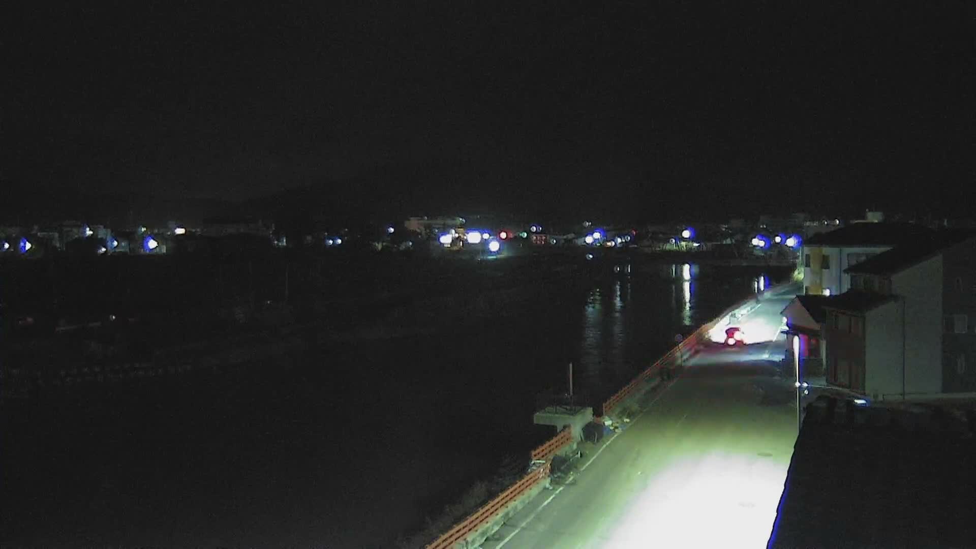 Ishikawa, Wajima City towards South&East View & Kawaharata River ( 石川県輪島市、南側の景色と川原田川方面 ) PTZ Live Cam  - Shimomachi, Fugeshimachi, Wajima, Ishikawa, Chūbu, Honshu, Japan