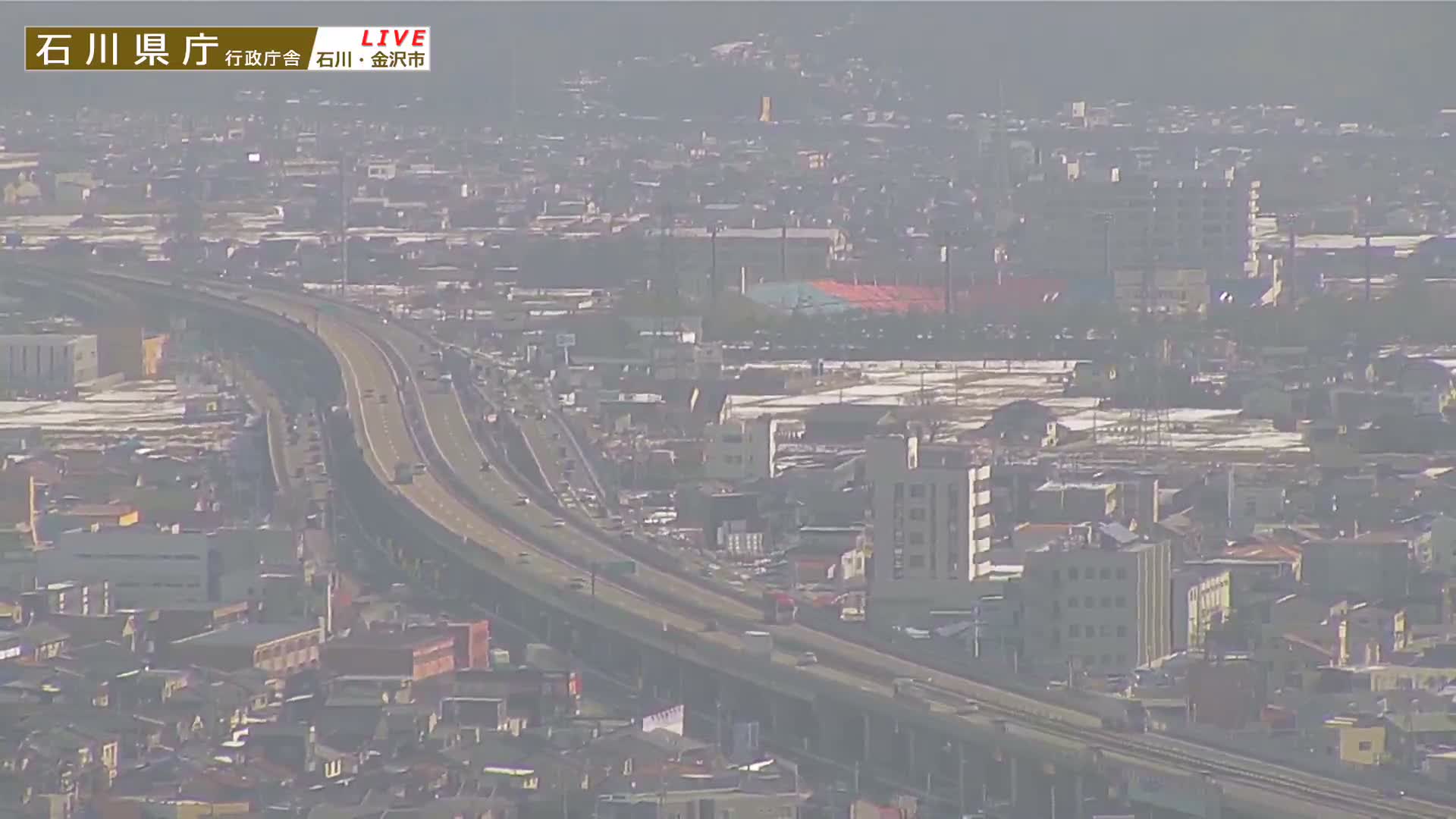 Ishikawa, Kanazawa Prefectural Office / Chuo Hospital Intersection ( 石川県金沢県庁・中央病院交差点 ) Live Cam - 1 Chome, Kuratsuki, Kanazawa, Ishikawa, Chūbu, Honshu, Japan