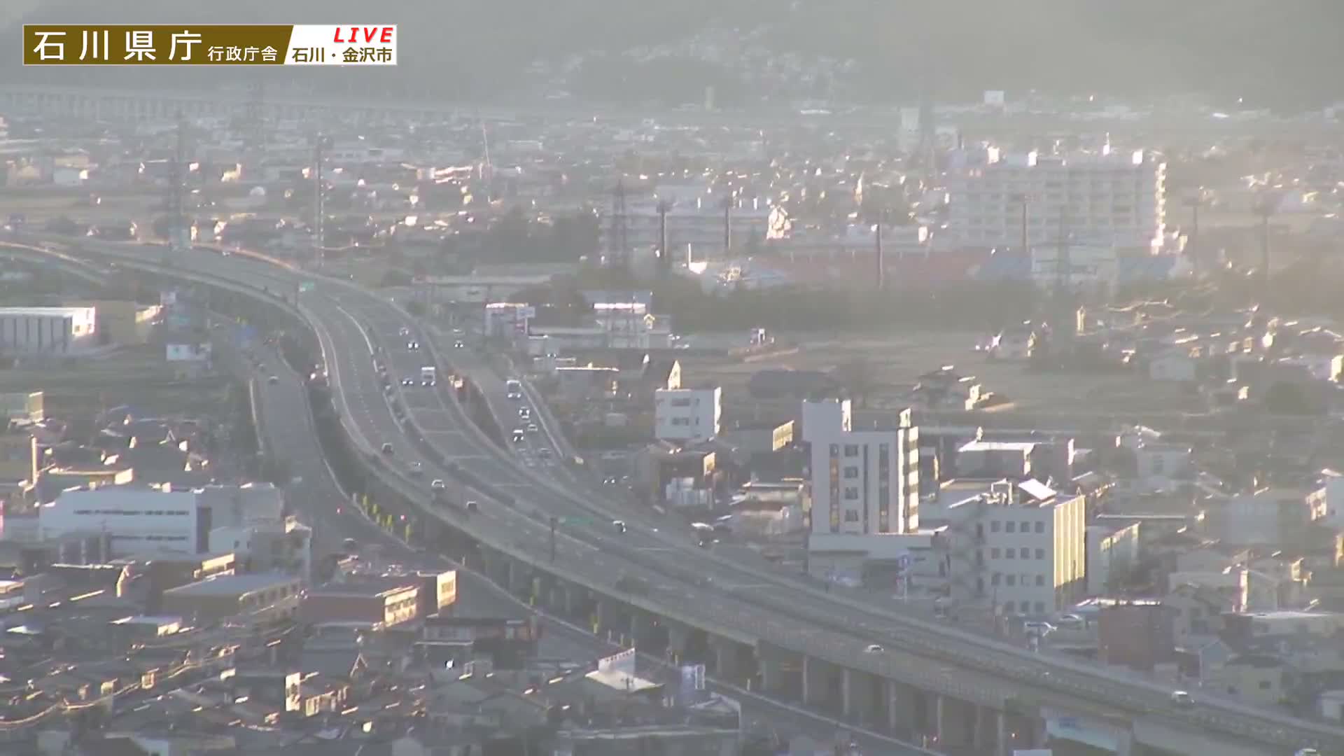 Ishikawa, Kanazawa Prefectural Office / Chuo Hospital Intersection ( 石川県金沢県庁・中央病院交差点 ) Live Cam - 1 Chome, Kuratsuki, Kanazawa, Ishikawa, Chūbu, Honshu, Japan