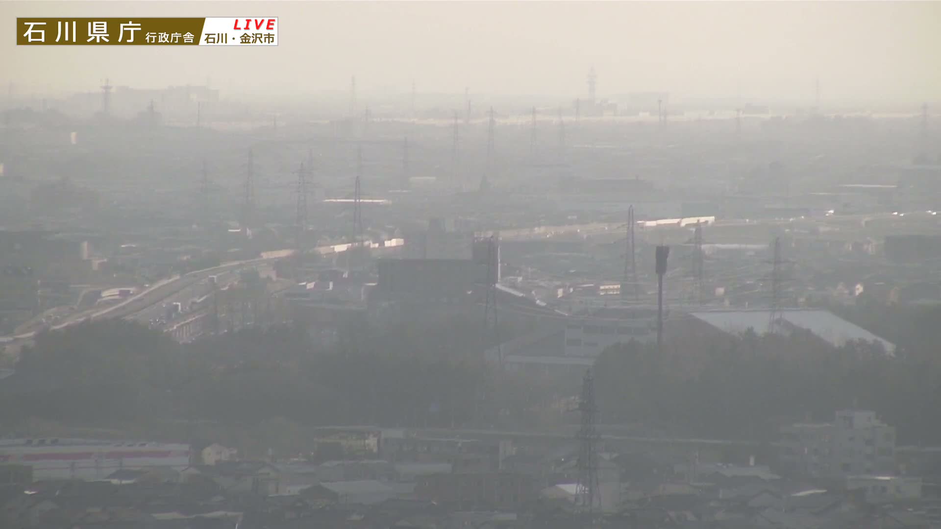 Ishikawa, Kanazawa Prefectural Office / Chuo Hospital Intersection ( 石川県金沢県庁・中央病院交差点 ) Live Cam - 1 Chome, Kuratsuki, Kanazawa, Ishikawa, Chūbu, Honshu, Japan