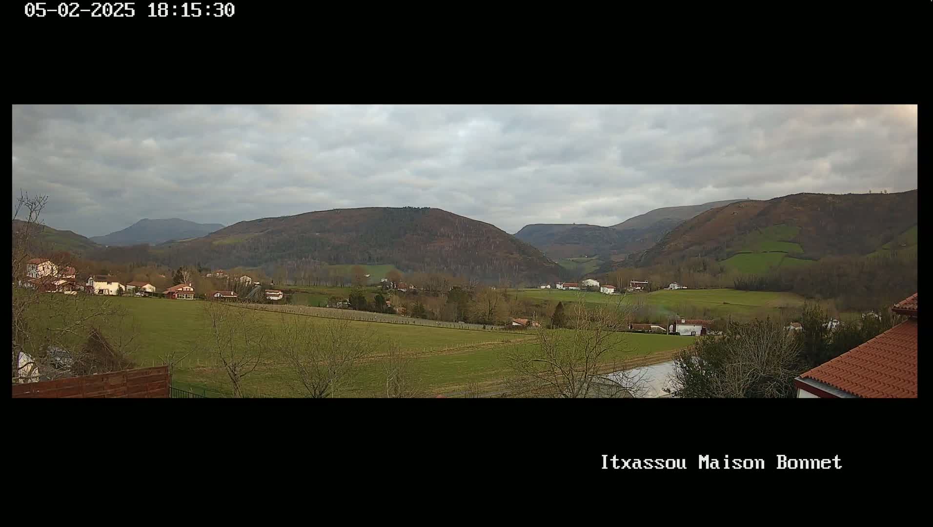 Itxassou Village Live Cam - Bayonne, Pyrénées-Atlantiques, Nouvelle-Aquitaine, France