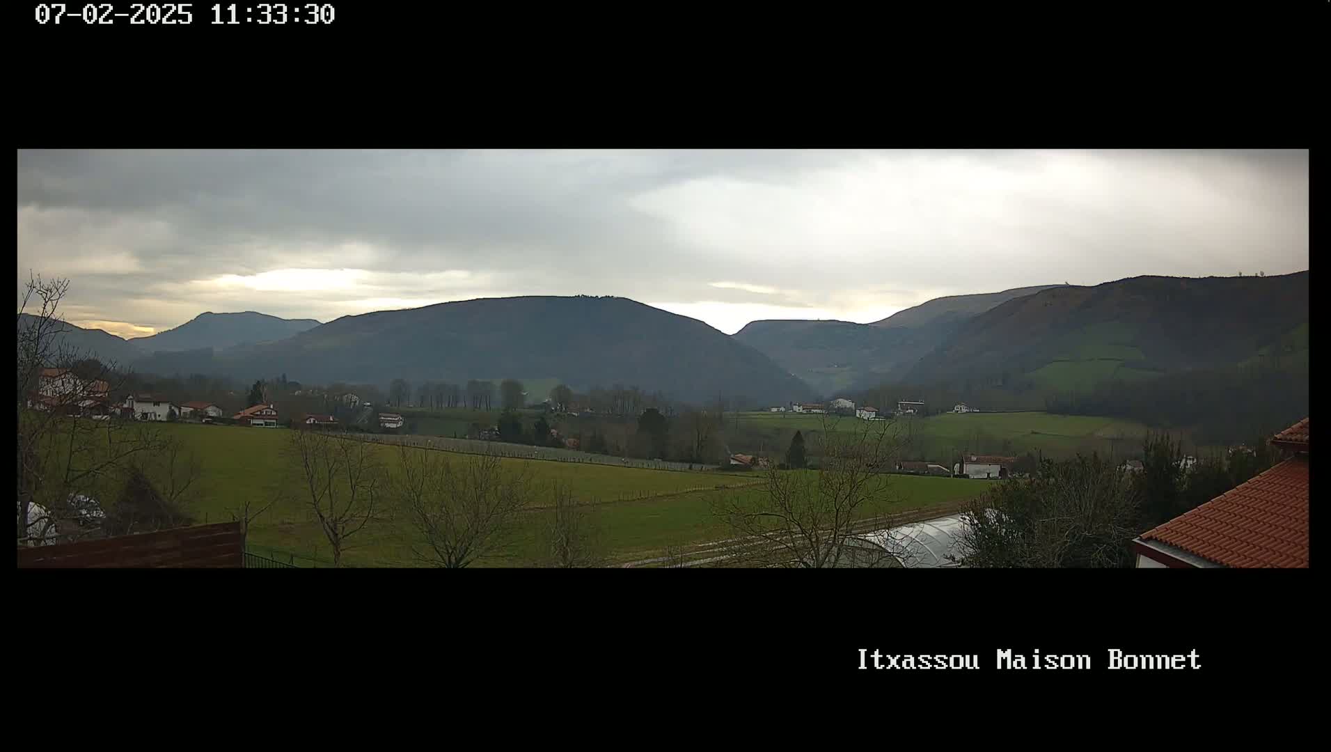 Itxassou Village Live Cam - Bayonne, Pyrénées-Atlantiques, Nouvelle-Aquitaine, France
