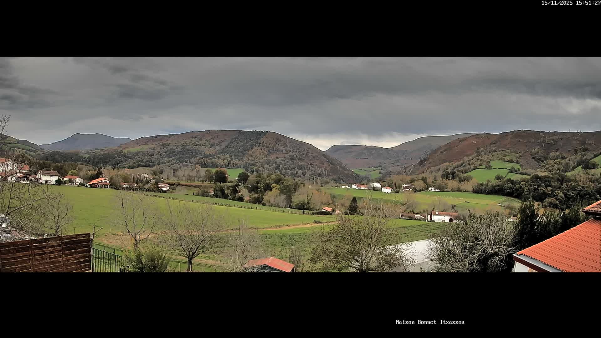 Itxassou Village Live Cam - Bayonne, Pyrénées-Atlantiques, Nouvelle-Aquitaine, France