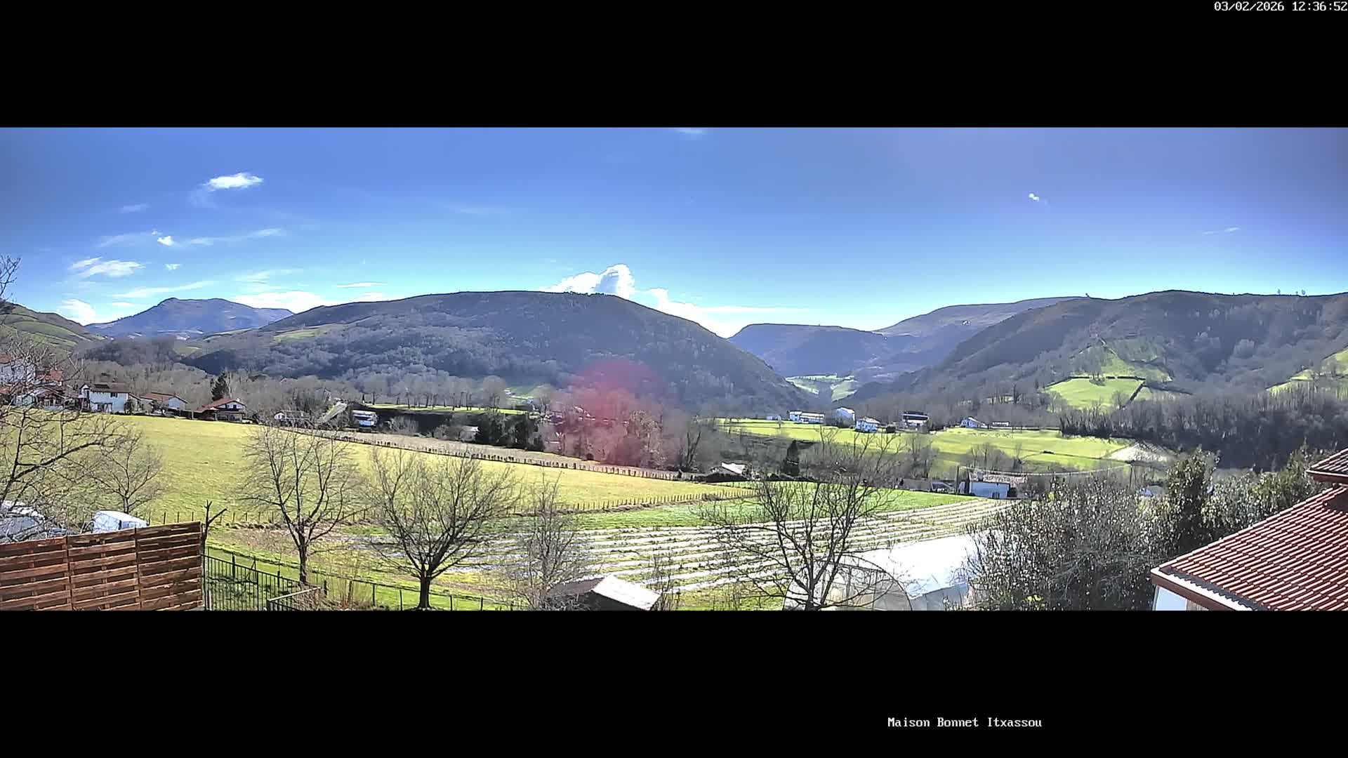 Itxassou Village Live Cam - Bayonne, Pyrénées-Atlantiques, Nouvelle-Aquitaine, France
