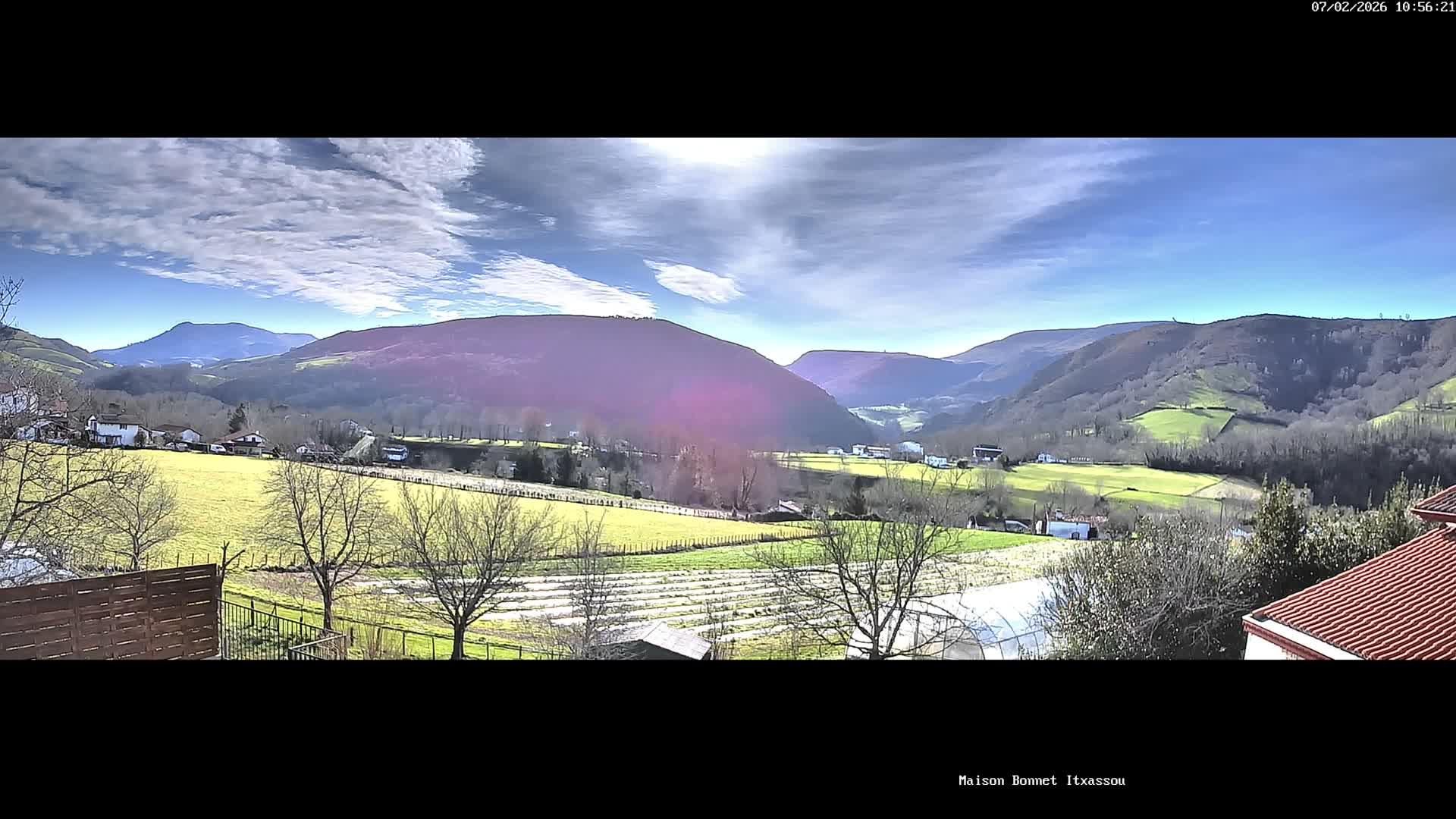 Itxassou Village Live Cam - Bayonne, Pyrénées-Atlantiques, Nouvelle-Aquitaine, France