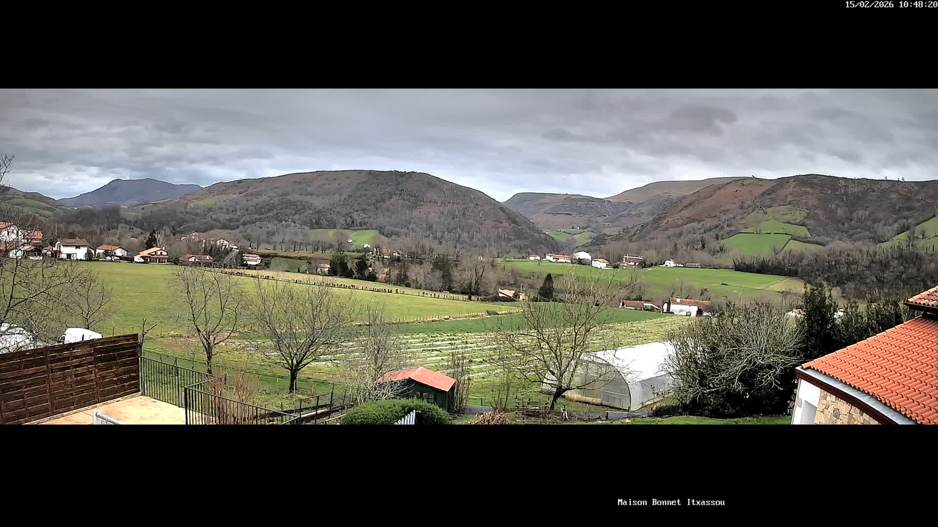Itxassou Village Live Cam - Bayonne, Pyrénées-Atlantiques, Nouvelle-Aquitaine, France
