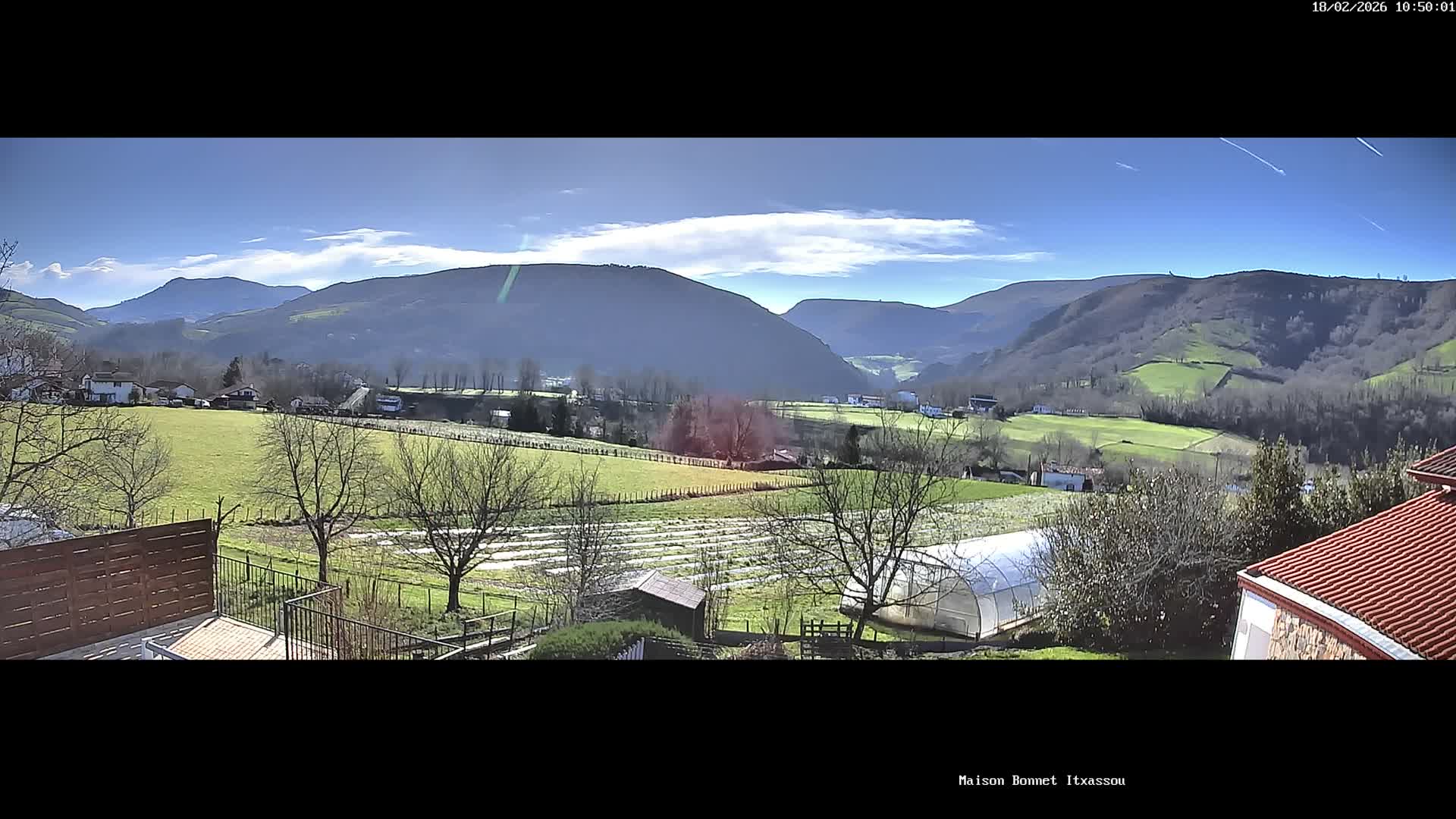 Itxassou Village Live Cam - Bayonne, Pyrénées-Atlantiques, Nouvelle-Aquitaine, France