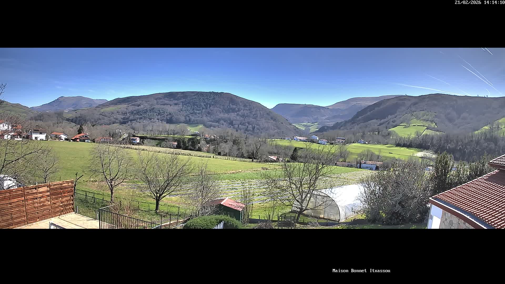 Itxassou Village Live Cam - Bayonne, Pyrénées-Atlantiques, Nouvelle-Aquitaine, France