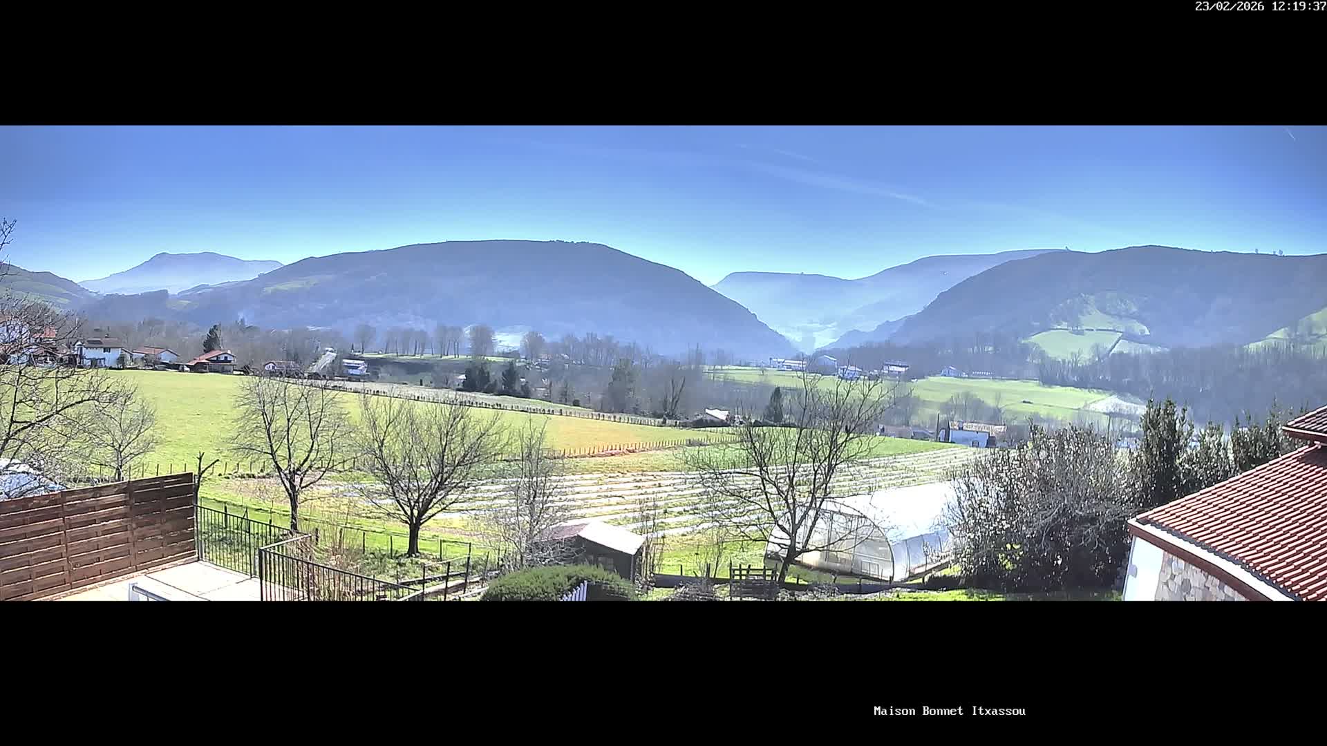 Itxassou Village Live Cam - Bayonne, Pyrénées-Atlantiques, Nouvelle-Aquitaine, France