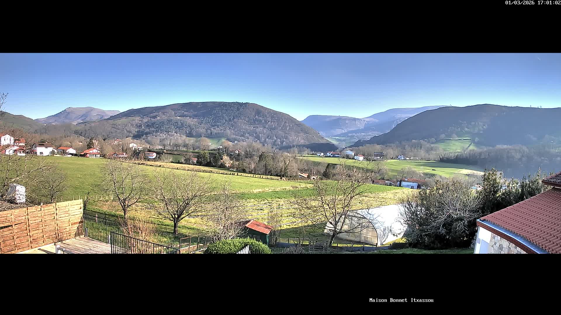 Itxassou Village Live Cam - Bayonne, Pyrénées-Atlantiques, Nouvelle-Aquitaine, France