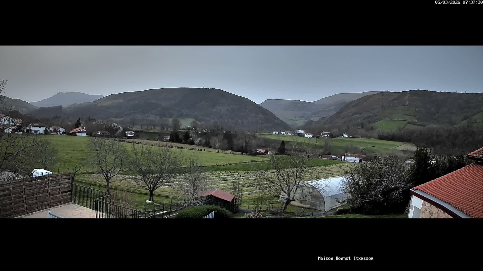 Itxassou Village Live Cam - Bayonne, Pyrénées-Atlantiques, Nouvelle-Aquitaine, France