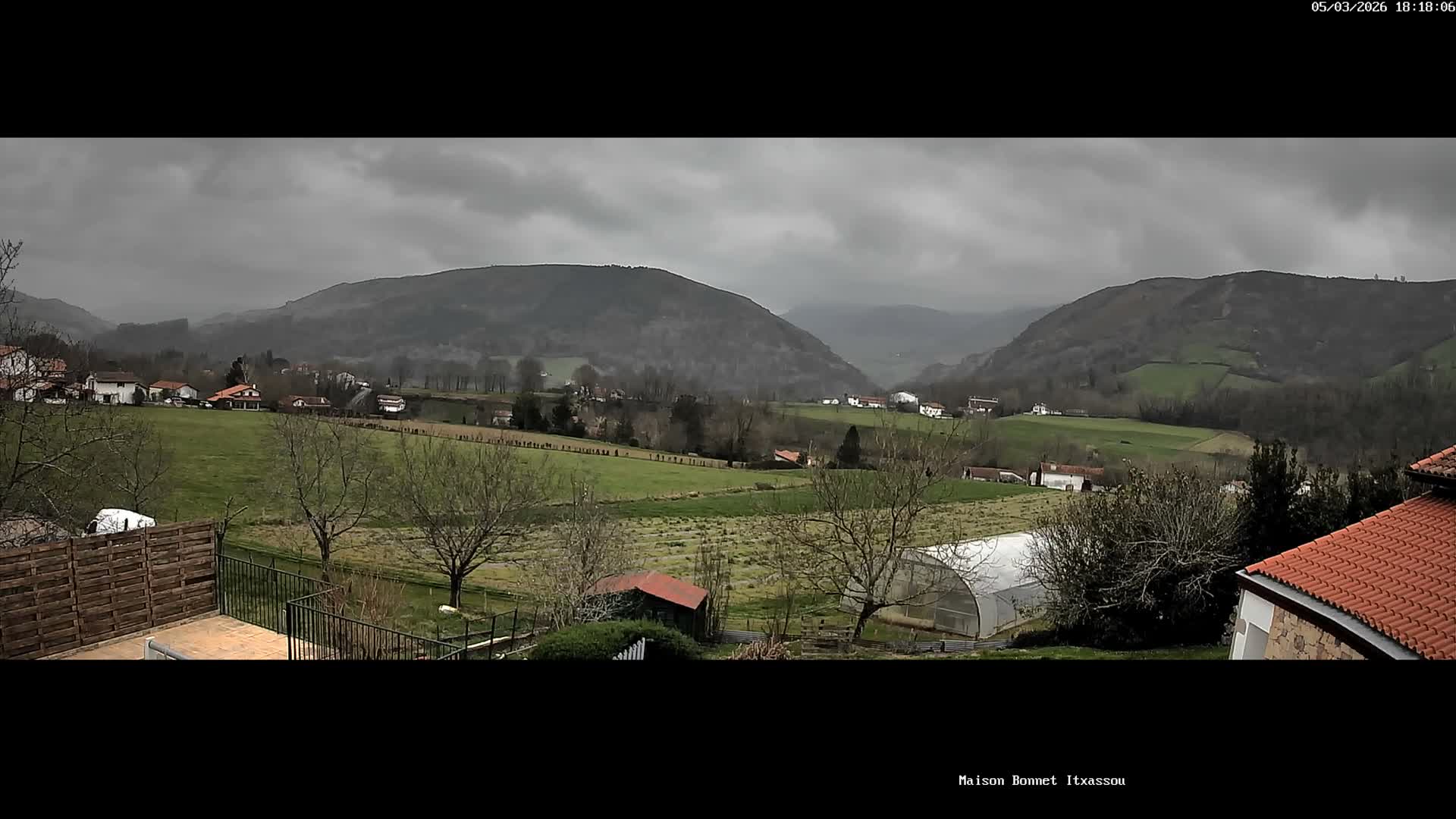 Itxassou Village Live Cam - Bayonne, Pyrénées-Atlantiques, Nouvelle-Aquitaine, France